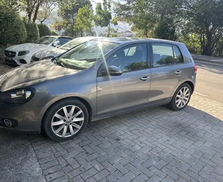 Wynajem samochodu Volkswagen Golf 6 nr 14849 (Manualna) na lotnisku w Tiranie, z silnikiem 2,0l. Diesel ➤ Bezpośrednio od Vilson w Albanii.