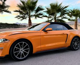 Wypożyczalnia Ford Mustang Cabrio w Alicante, Hiszpania ✓ Nr 14975. ✓ Skrzynia Automatyczna ✓ Opinii: 0.