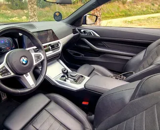 BMW 420d Cabrio 2023 do wynajęcia w Alicante. Limit przebiegu 200 km/dzień.