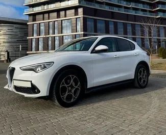 Wypożyczalnia Alfa Romeo Stelvio Quadrifoglio W Mińsku, Białoruś ✓ Nr 15039. ✓ Skrzynia Automatyczna ✓ Opinii: 0.