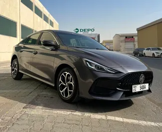 Wypożyczalnia MG 5/GT w Dubaju, ZEA ✓ Nr 15079. ✓ Skrzynia Automatyczna ✓ Opinii: 0.