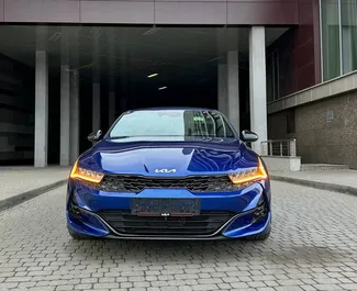 Wynajmij Kia K5 2021 na Białorusi. Paliwo: Benzyna. Moc: 180 KM ➤ Koszt od 62 USD za dobę.