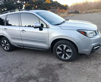 Wynajmij Subaru Forester 2017 w Gruzji. Paliwo: Benzyna. Moc: 170 KM ➤ Koszt od 112 GEL za dobę.