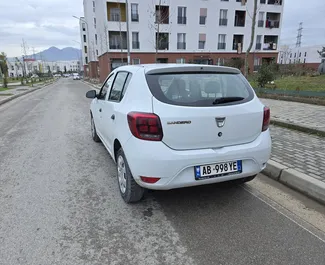 Wynajmij Dacia Sandero 2019 w Albanii. Paliwo: Diesel. Moc: 55 KM ➤ Koszt od 15 EUR za dobę.