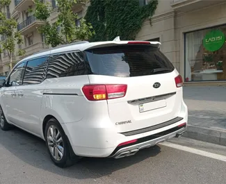 Wynajmij Kia Carnival 2018 w Azerbejdżanie. Paliwo: Diesel. Moc: 2 KM ➤ Koszt od 102 AZN za dobę.
