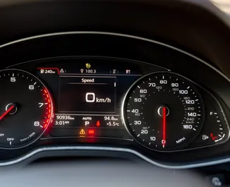 Wynajmij Audi Q7 2018 w Gruzji. Paliwo: Benzyna. Moc: 329 KM ➤ Koszt od 280 GEL za dobę.