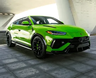 Wynajmij Lamborghini Urus 2025 w ZEA. Paliwo: Benzyna. Moc: 657 KM ➤ Koszt od 2580 AED za dobę.