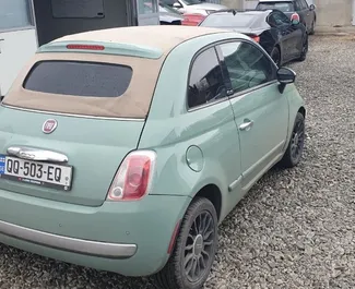 Wynajem samochodu Fiat 500 Cabrio nr 15273 (Automatyczna) w Tbilisi, z silnikiem 1,4l. Benzyna ➤ Bezpośrednio od Artur w Gruzji.