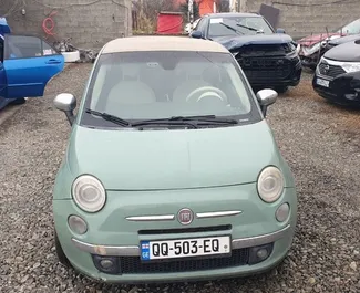 Wynajmij Fiat 500 Cabrio 2011 w Gruzji. Paliwo: Benzyna. Moc: 90 KM ➤ Koszt od 100 GEL za dobę.
