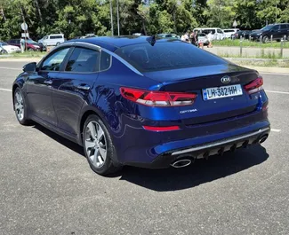 Kia Optima – samochód kategorii Komfort, Premium na wynajem w Gruzji ✓ Depozyt 300 GEL ✓ Ubezpieczenie: OC, SCDW, FDW, Pasażerowie, Od Kradzieży, Młody.