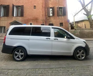 Wynajmij Mercedes-Benz Vito 2019 w Gruzji. Paliwo: Diesel. Moc: 114 KM ➤ Koszt od 190 GEL za dobę.