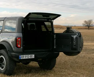 Ford Bronco 2024 – wynajem od właścicieli w Tbilisi (Gruzja).