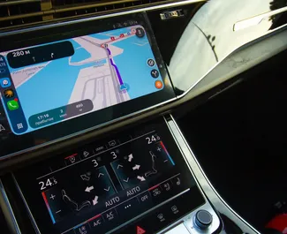 Audi Q7 2024 do wynajęcia w Dubaju. Limit przebiegu 250 km/dzień.