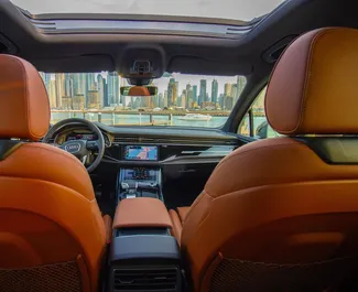 Audi Q7 – samochód kategorii Premium, SUV, Crossover na wynajem w ZEA ✓ Bez Depozytu ✓ Ubezpieczenie: OC, SCDW, FDW, Pasażerowie, Od Kradzieży, Bez Depozytu.