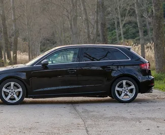 Audi A3 2018 do wynajęcia w Becici. Limit przebiegu nieograniczony.