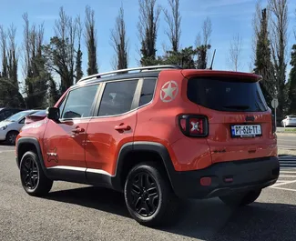 Wynajmij Jeep Renegade 2018 w Gruzji. Paliwo: Benzyna. Moc: 235 KM ➤ Koszt od 115 GEL za dobę.
