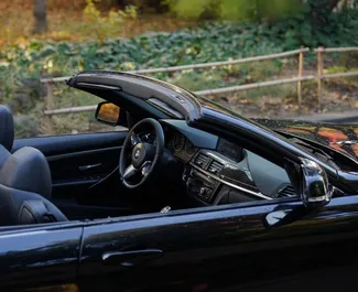 BMW 428i Cabrio – samochód kategorii Komfort, Premium, Cabrio na wynajem w Gruzji ✓ Depozyt 250 GEL ✓ Ubezpieczenie: OC, SCDW, Pasażerowie, Od Kradzieży, Bez Depozytu.