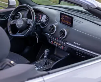 Audi A3 Cabrio 2019 – wynajem od właścicieli w Becici (Czarnogóra).