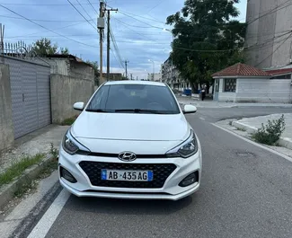 Wynajem samochodu Hyundai i20 nr 15725 (Manualna) w Tiranie, z silnikiem 1,2l. Benzyna ➤ Bezpośrednio od Erjet w Albanii.