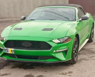 Ford Mustang Cabrio – samochód kategorii Premium, Luksusowy, Cabrio na wynajem w Armenii ✓ Depozyt 1000 USD ✓ Ubezpieczenie: OC, FDW, Zagranica, Młody.