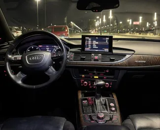 Audi A6 2015 do wynajęcia w Tiranie. Limit przebiegu nieograniczony.