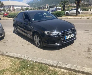 Wypożyczalnia Audi A3 Sedan na lotnisku w Podgoricy, Czarnogóra ✓ Nr 15663. ✓ Skrzynia Automatyczna ✓ Opinii: 0.