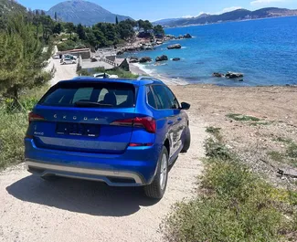 Wynajem samochodu Skoda Kamiq nr 15692 (Automatyczna) na lotnisku w Podgoricy, z silnikiem 1,5l. Benzyna ➤ Bezpośrednio od Yan w Czarnogórze.