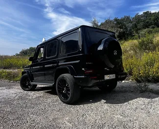 Wynajem samochodu Mercedes-Benz G63 AMG nr 15688 (Automatyczna) na lotnisku w Podgoricy, z silnikiem 3,0l. Diesel ➤ Bezpośrednio od Yan w Czarnogórze.