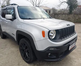 Wynajem samochodu Jeep Renegade nr 15644 (Automatyczna) na lotnisku w Kutaisi, z silnikiem 2,4l. Benzyna ➤ Bezpośrednio od Nika w Gruzji.