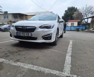Wynajmij Subaru Impreza 2018 w Gruzji. Paliwo: Benzyna. Moc: 160 KM ➤ Koszt od 63 GEL za dobę.