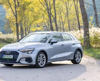 Wypożyczalnia Audi A3 w Becici, Czarnogóra ✓ Nr 15932. ✓ Skrzynia Automatyczna ✓ Opinii: 0.