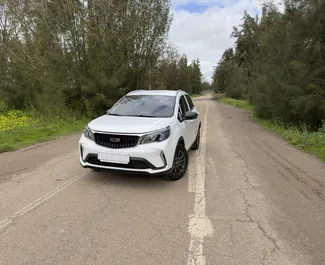 Wynajmij Geely GX3 pro 2024 w Maroku. Paliwo: Benzyna. Moc: 103 KM ➤ Koszt od 23 USD za dobę.