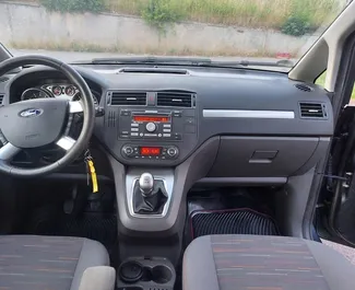 Wypożyczalnia Ford C-Max na lotnisku w Tiranie, Albania ✓ Nr 11928. ✓ Skrzynia Manualna ✓ Opinii: 0.