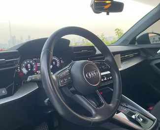 Audi A3 Sedan 2024 do wynajęcia w Dubaju. Limit przebiegu 250 km/dzień.