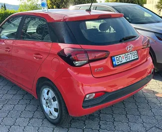 Wynajem samochodu Hyundai i20 nr 15721 (Automatyczna) na lotnisku w Podgoricy, z silnikiem 1,4l. Benzyna ➤ Bezpośrednio od Yan w Czarnogórze.
