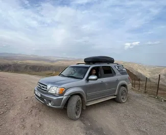 Wynajem samochodu Toyota Sequoia I nr 16337 (Automatyczna) w Biszkeku, z silnikiem 4,4l. Benzyna ➤ Bezpośrednio od Alina w Kirgistanie.