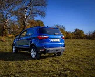 Wnętrze Ford Eco Sport do wynajęcia w Gruzji. Doskonały samochód 5-osobowy. ✓ Skrzynia Automatyczna.