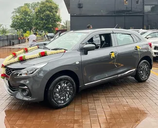 Wynajem samochodu Suzuki Baleno nr 16167 (Automatyczna) na lotnisku w Goa, z silnikiem l. Benzyna ➤ Bezpośrednio od Shafi w Goa.