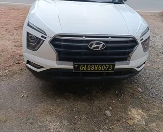 Wynajem samochodu Hyundai Creta nr 16172 (Manualna) na lotnisku w Goa, z silnikiem l. Benzyna ➤ Bezpośrednio od Shafi w Goa.