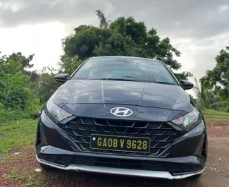 Wynajmij Hyundai i20 2025 w Goa. Paliwo: Benzyna. Moc:  KM ➤ Koszt od 30 USD za dobę.