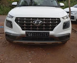 Wynajem samochodu Hyundai Venue nr 16193 (Automatyczna) na lotnisku w Goa, z silnikiem 1,2l. Benzyna ➤ Bezpośrednio od Umar w Goa.