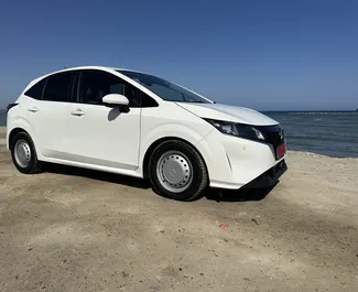 Nissan Note 2022 – wynajem od właścicieli w Larnace (Cypr).