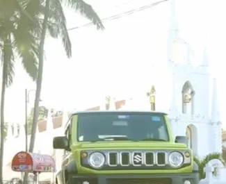 Wynajmij Suzuki Jimny 2025 w Goa. Paliwo: Benzyna. Moc: 103 KM ➤ Koszt od 59 USD za dobę.
