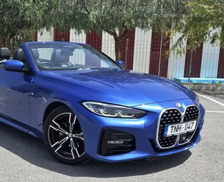BMW 420i Cabrio – samochód kategorii Komfort, Premium, Cabrio na wynajem na Cyprze ✓ Depozyt 3000 EUR ✓ Ubezpieczenie: OC, CDW, SCDW, Pasażerowie, Młody.
