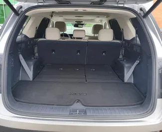 Wynajmij Hyundai Palisade 2021 w Gruzji. Paliwo: Benzyna. Moc: 291 KM ➤ Koszt od 230 GEL za dobę.