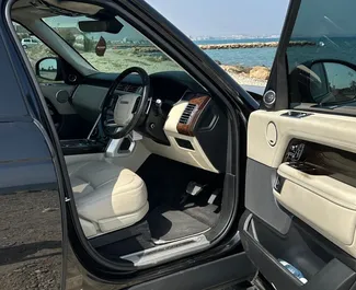 Wynajmij Land Rover Range Rover 2019 na Cyprze. Paliwo: Diesel. Moc: 275 KM ➤ Koszt od 110 EUR za dobę.