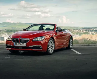 Wynajem samochodu BMW 6-series Cabrio nr 16558 (Automatyczna) w Tbilisi, z silnikiem 2,0l. Benzyna ➤ Bezpośrednio od Kate w Gruzji.