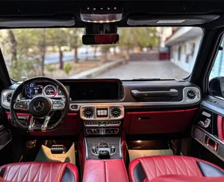 Wynajmij Mercedes-Benz G63 AMG 2022 w Azerbejdżanie. Paliwo: Benzyna. Moc:  KM ➤ Koszt od 1020 AZN za dobę.