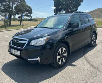 Subaru Forester – samochód kategorii Komfort, SUV, Crossover na wynajem w Gruzji ✓ Bez Depozytu ✓ Ubezpieczenie: OC, SCDW, FDW, Pasażerowie, Od Kradzieży, Bez Depozytu.