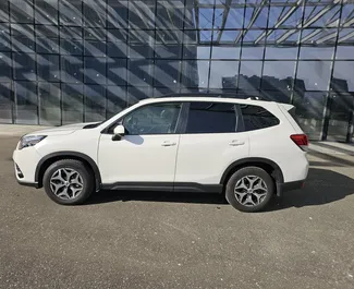 Wynajmij Subaru Forester 2023 w Gruzji. Paliwo: Benzyna. Moc: 180 KM ➤ Koszt od 120 GEL za dobę.